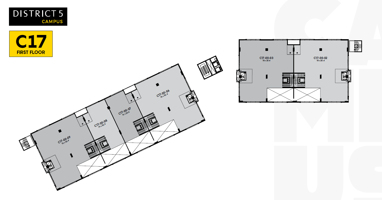 Floor plan for  at DISTRICT 5