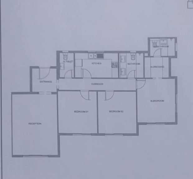 Floor plan for apartment at Mountain View ICity New Cairo