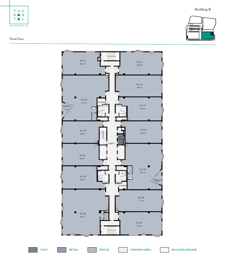 Floor plan for  at Westown The Portal