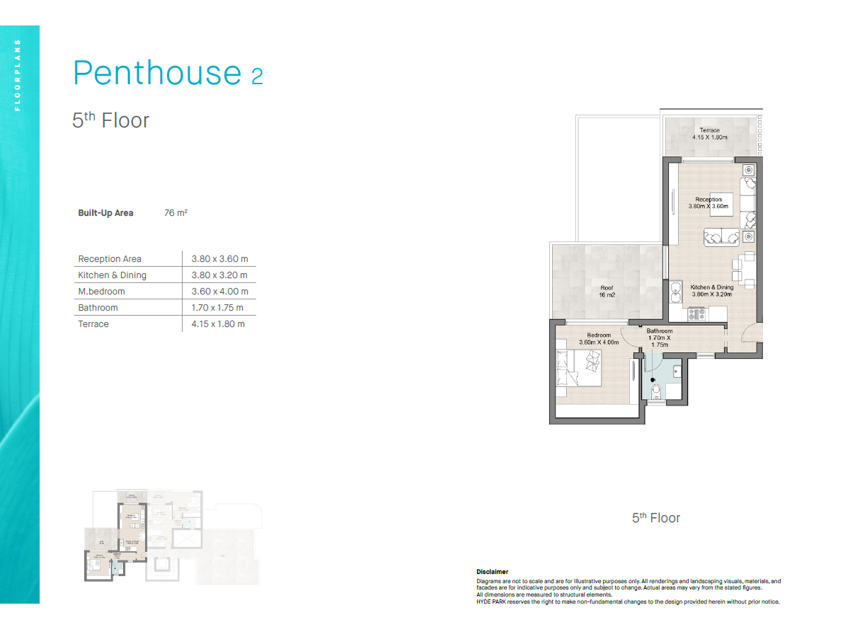 Floor plan for chalet at Hyde Park North - Seashore