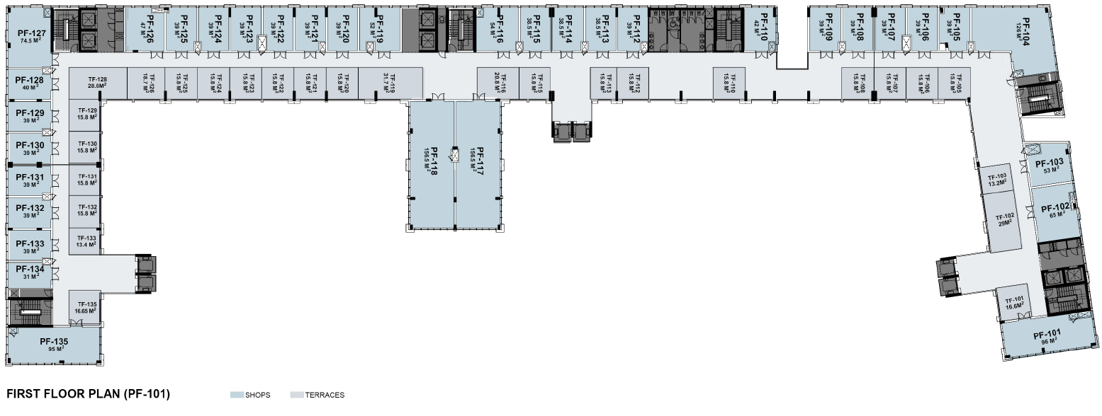 Floor plan for  at The Loft Plaza