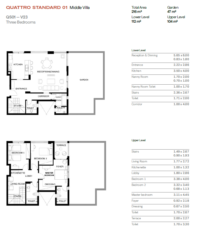 Floor plan for apartment at Trio