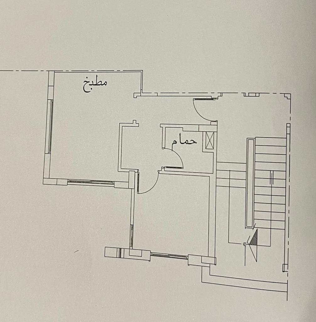 Floor plan for studio at Gaia