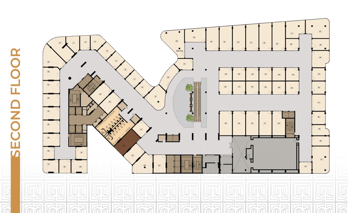 Floor plan for  at Moonreal Tower