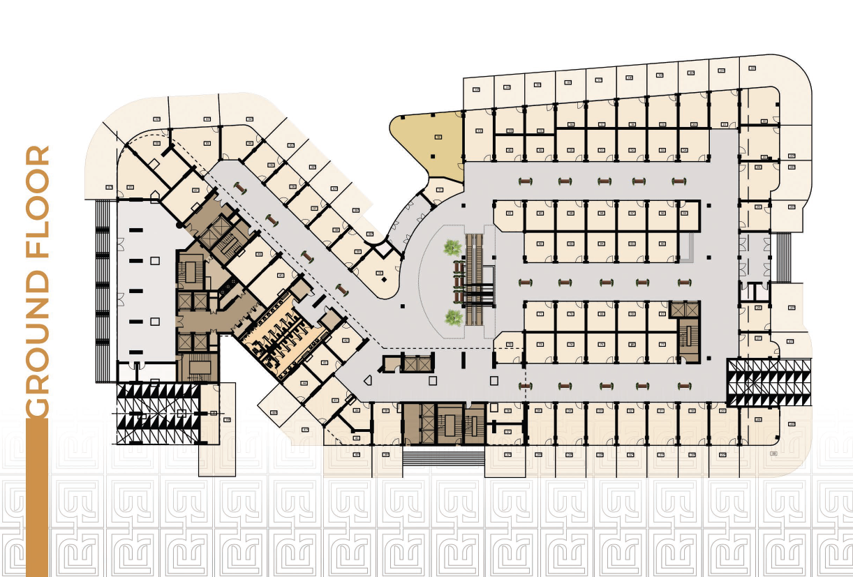 Floor plan for  at Moonreal Tower