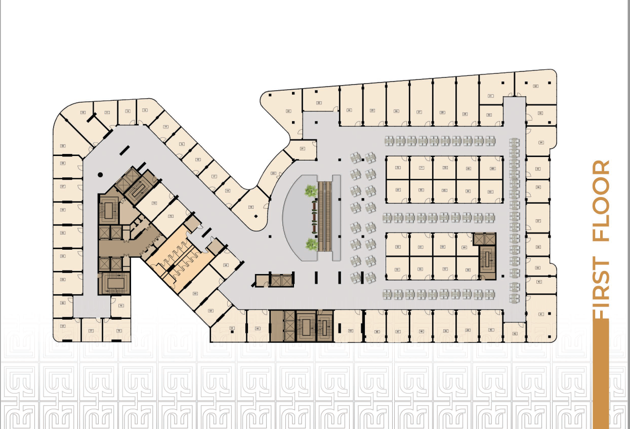 Floor plan for  at Moonreal Tower