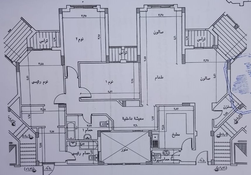 Floor plan for apartment at Ashgar City