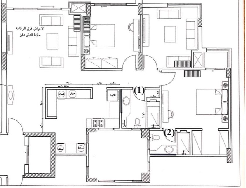 Floor plan for apartment at El Patio Oro