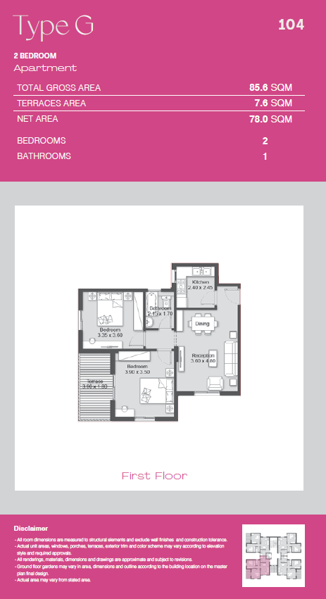 Floor plan for apartment at Ashgar City