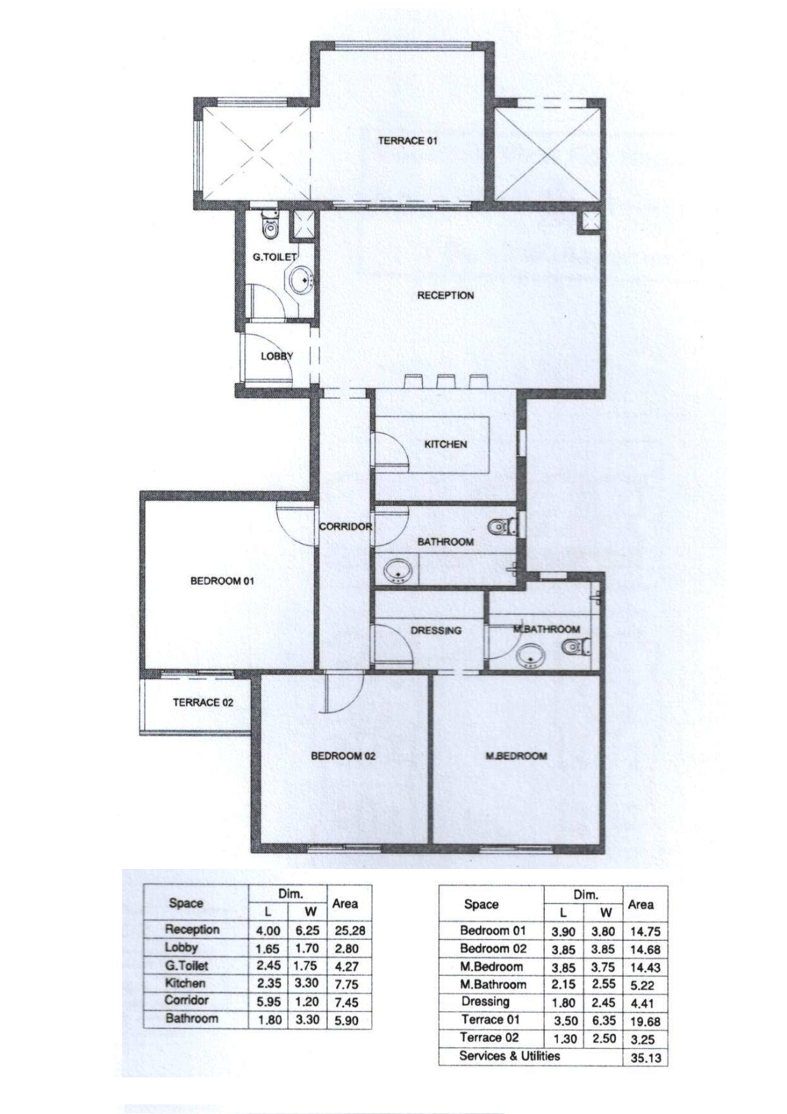 Floor plan for apartment at Mountain View iCity October