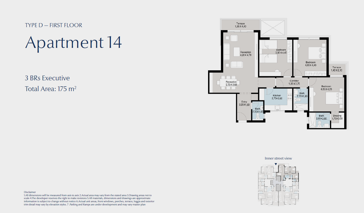 Floor plan for apartment at Bluetree