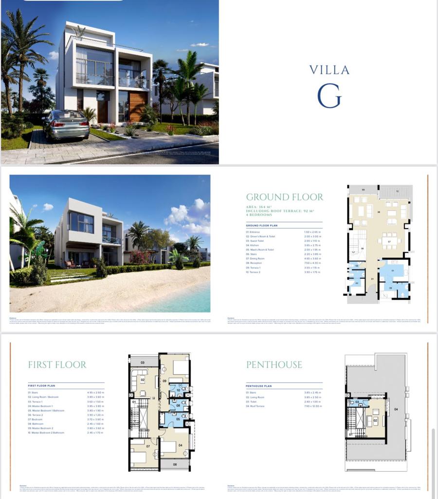 Floor plan for villa at Mazarine Islands