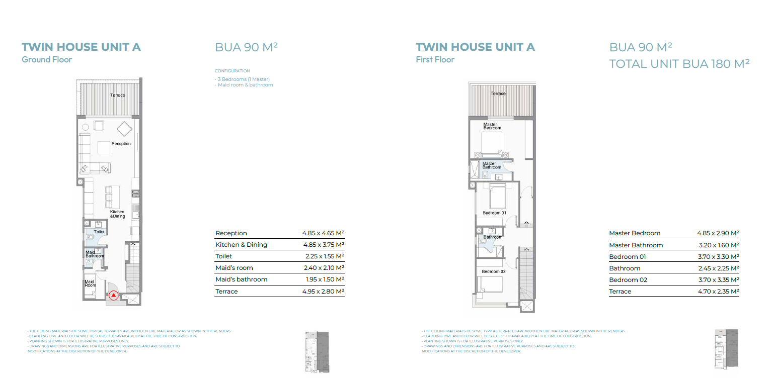 Floor plan for  at Telal Sokhna