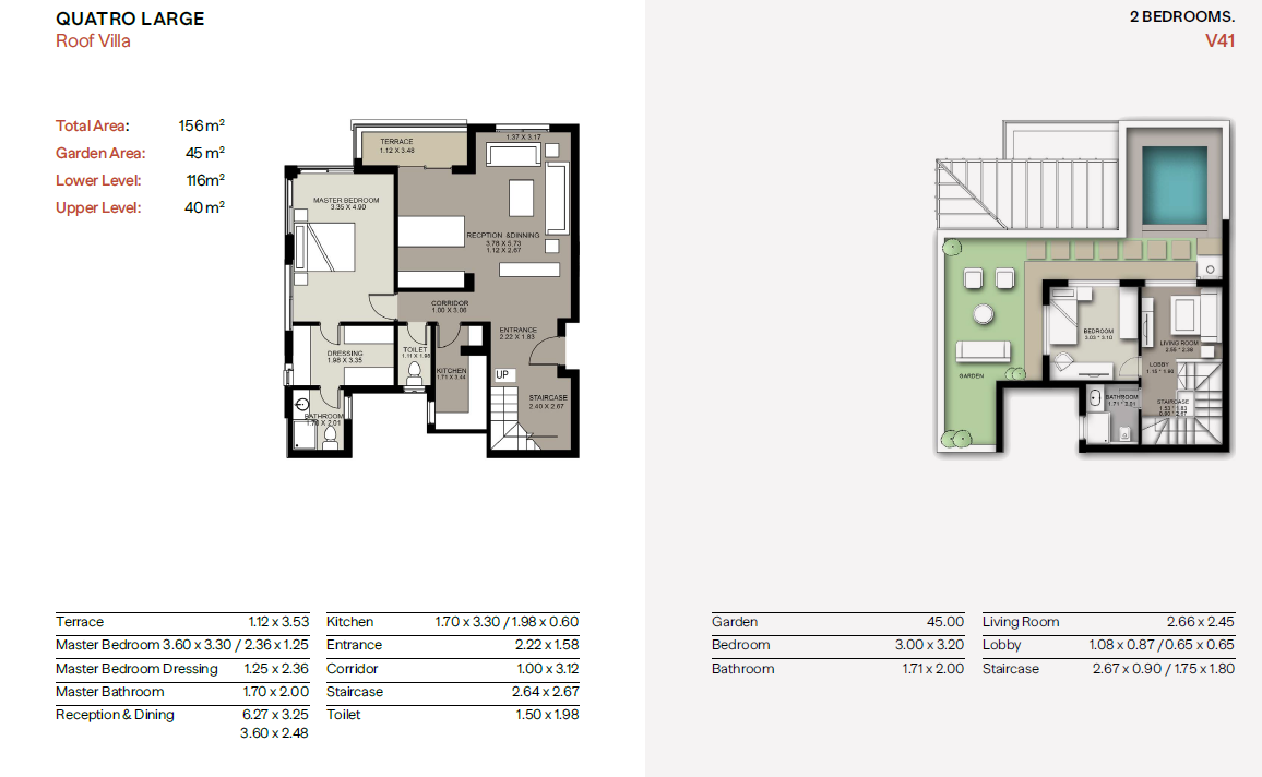 Floor plan for apartment at Trio