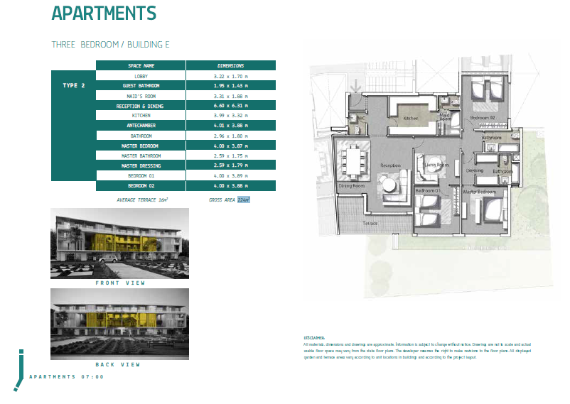 Floor plan for apartment at Joulz