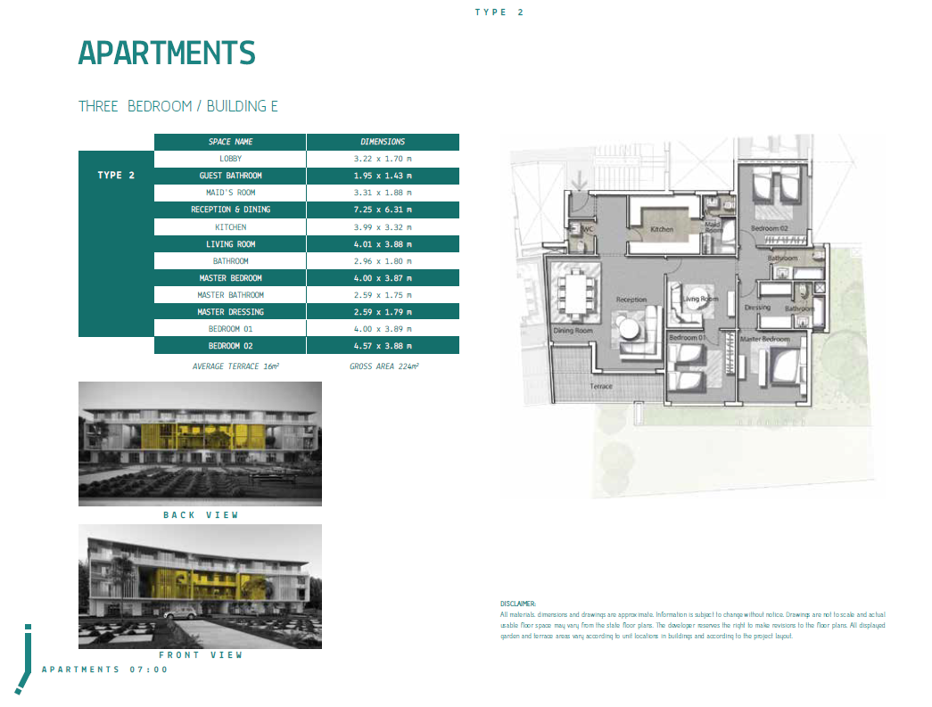 Floor plan for apartment at Joulz