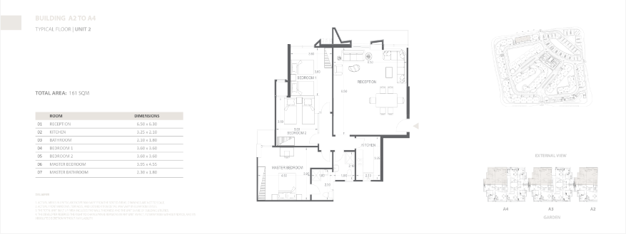 Floor plan for apartment at Venia