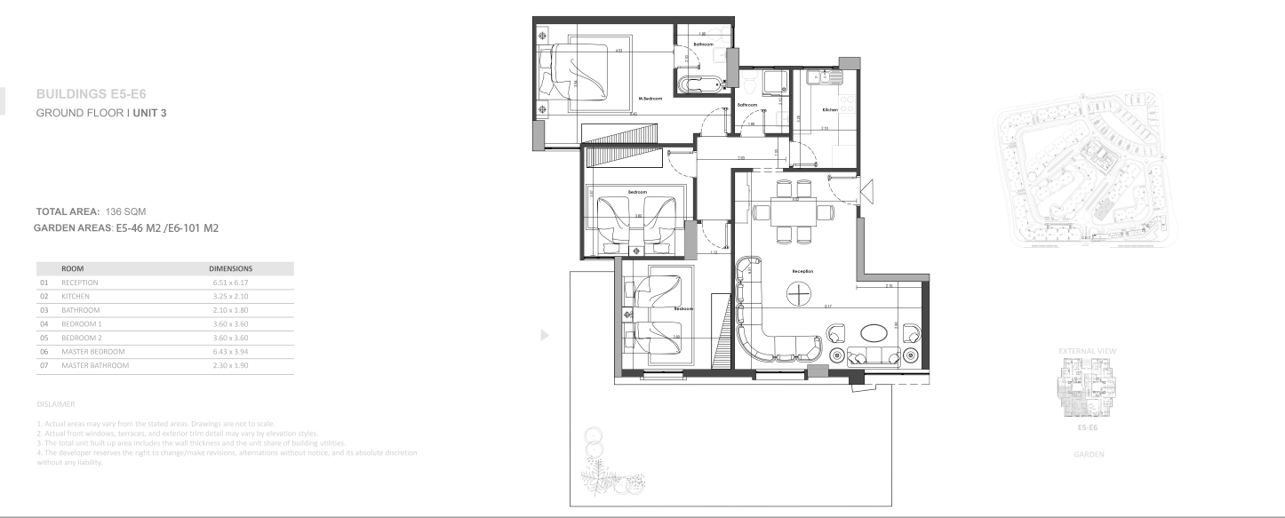 Floor plan for apartment at Venia