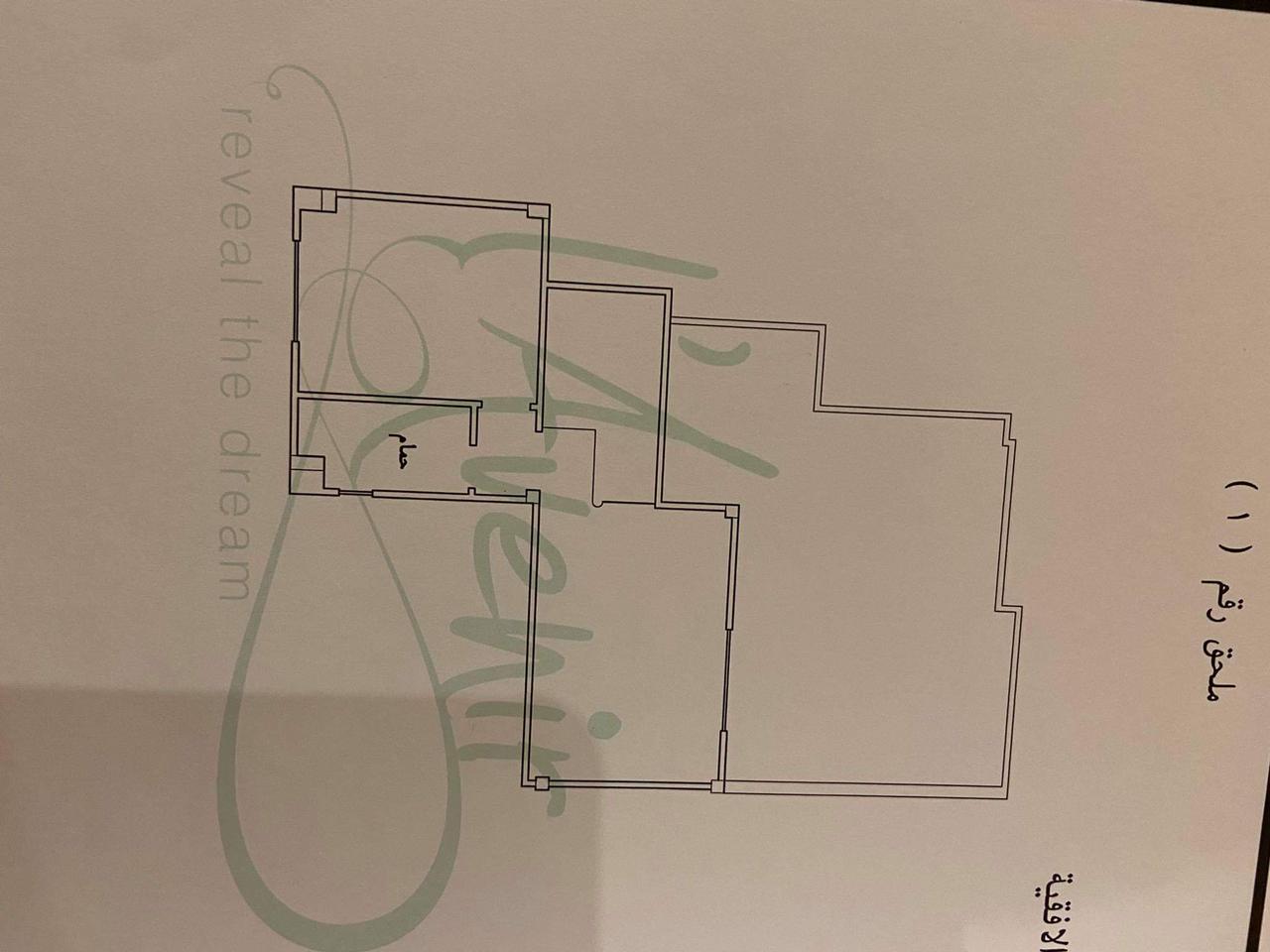 Floor plan for penthouse at L’Avenir
