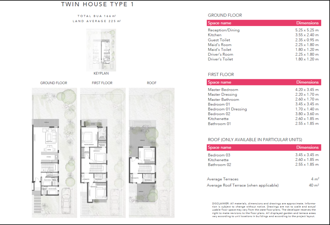 Floor plan for  at Jefaira