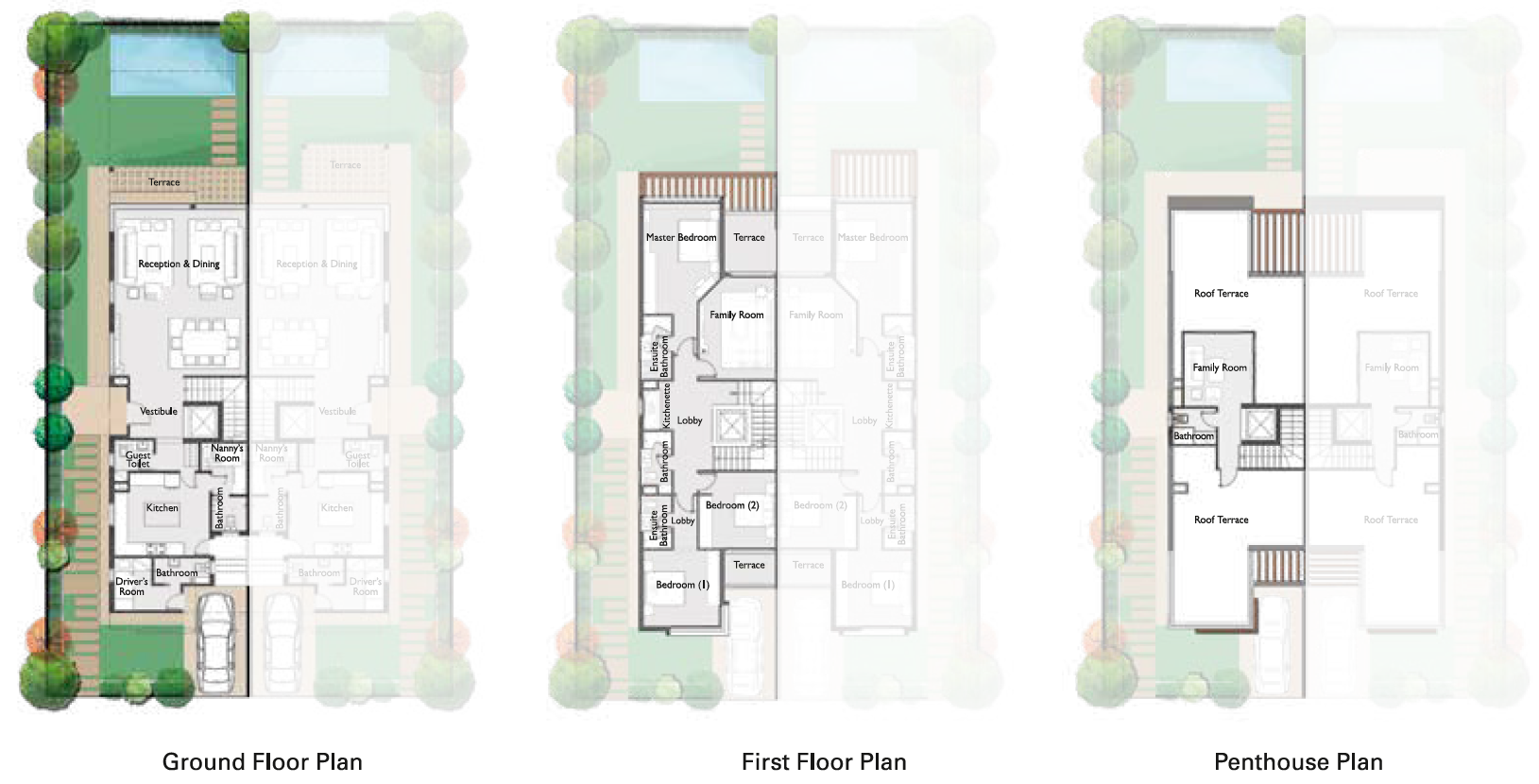Floor plan for  at Palm Hills New Cairo