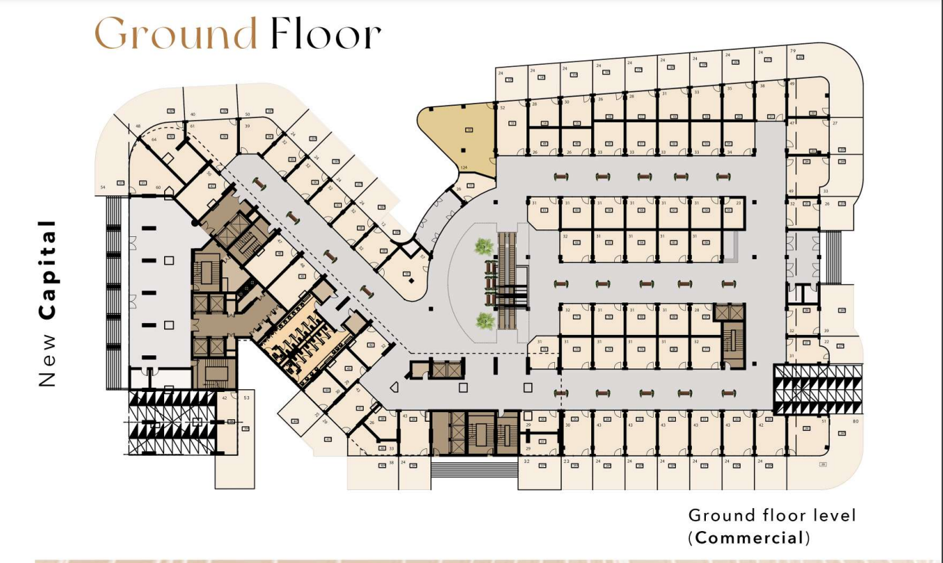 Floor plan for  at Moonreal Tower