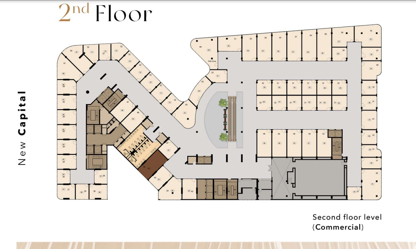 Floor plan for  at Moonreal Tower