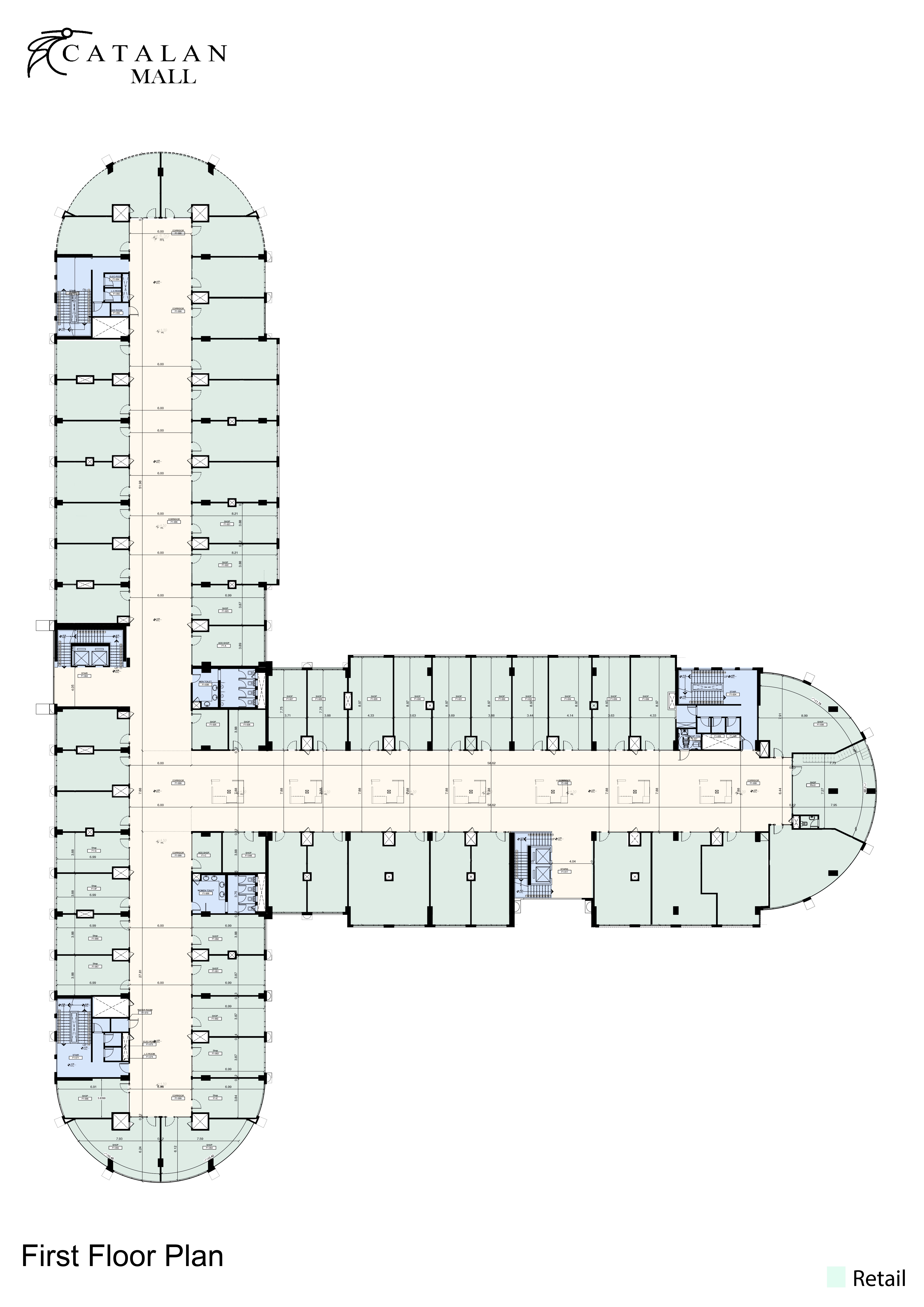 Floor plan for  at Catalan Mall
