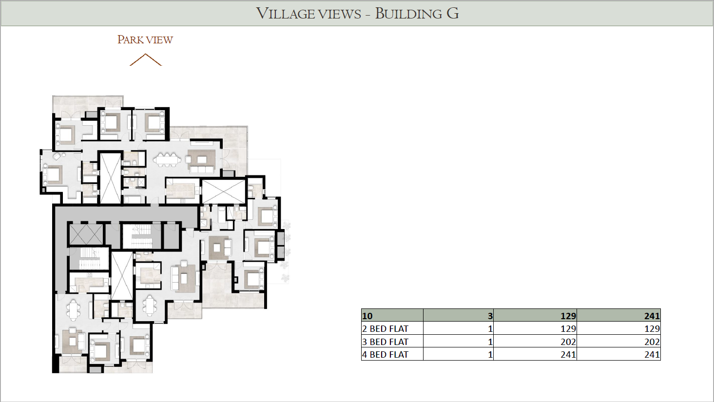 Floor plan for apartment at ZED