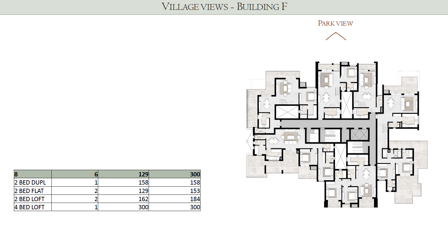 Floor plan for apartment at ZED