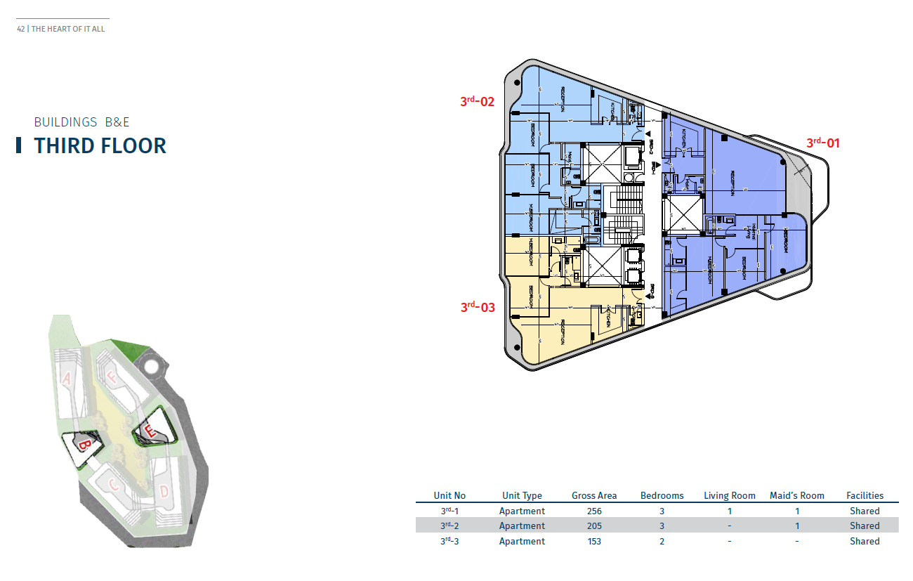 Floor plan for apartment at Bloomfields