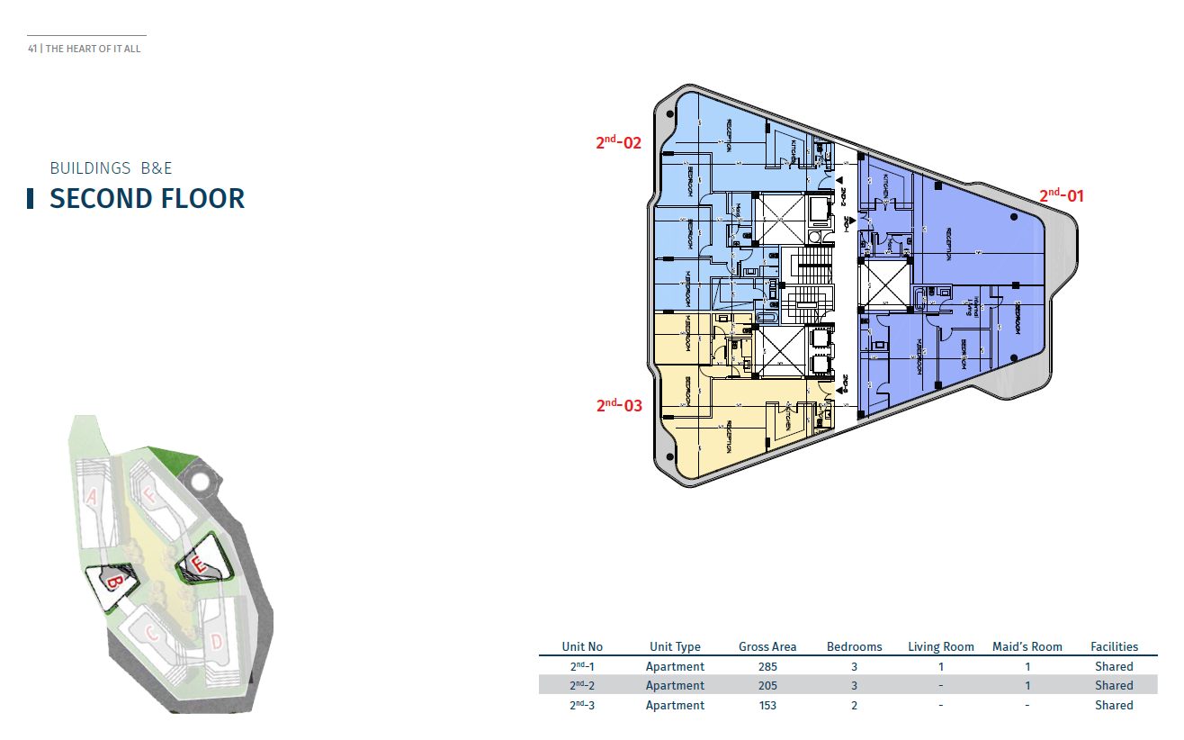 Floor plan for apartment at Bloomfields