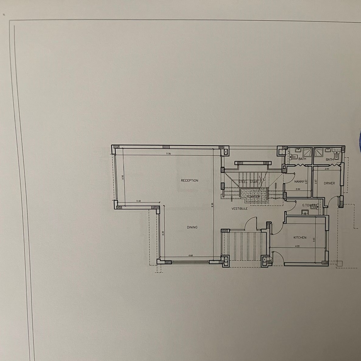 Floor plan for villa at Palm Hills Golf Extension