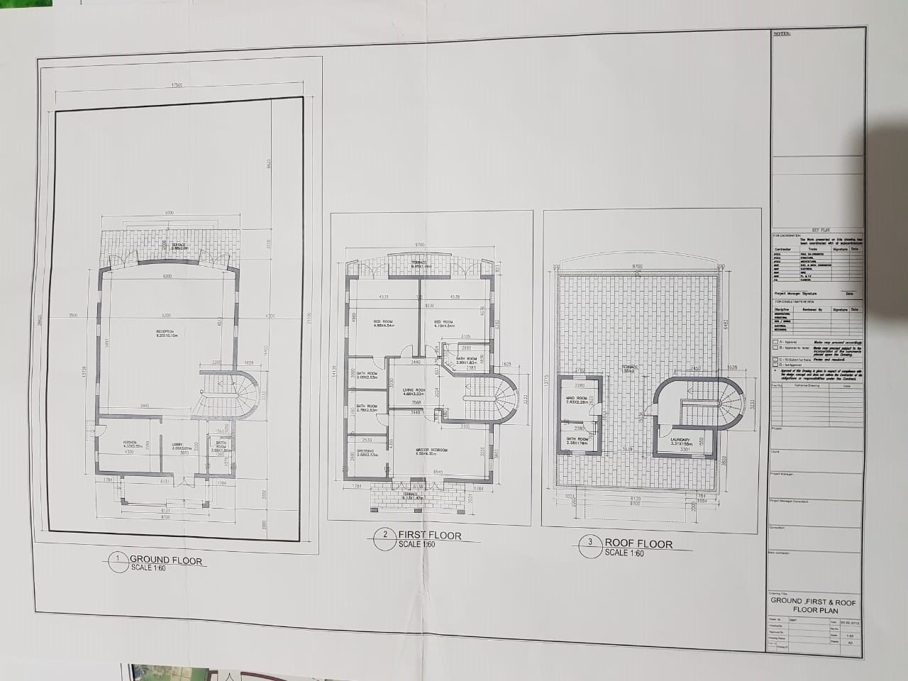 Floor plan for villa at Maxim Country Clubhouse