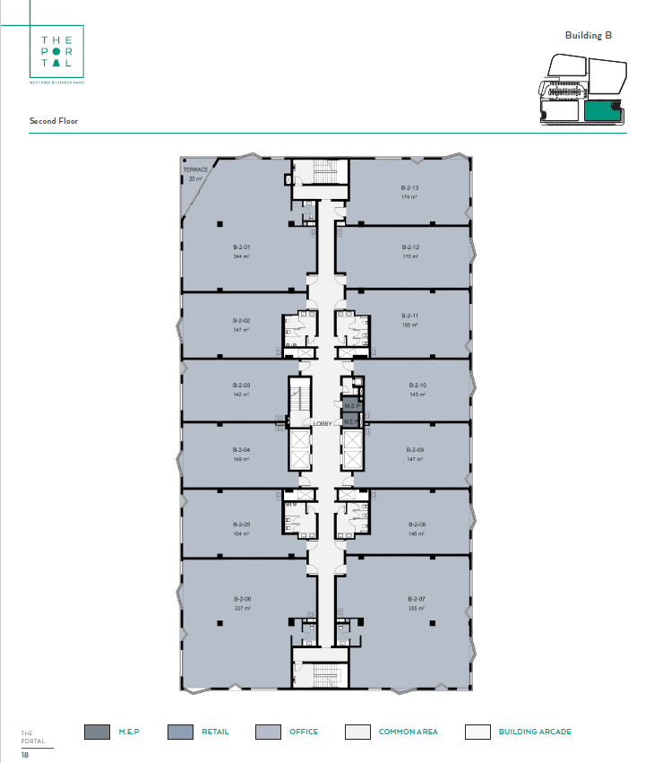 Floor plan for  at Westown The Portal