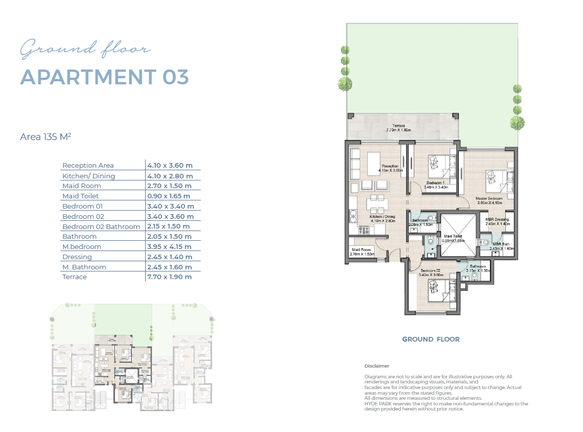 Floor plan for chalet at Hyde Park North - Seashore