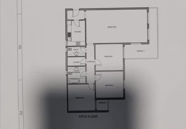 Floor plan for apartment at Mountain View ICity New Cairo