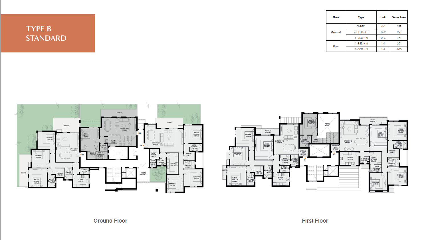 Floor plan for apartment at O West Orascom