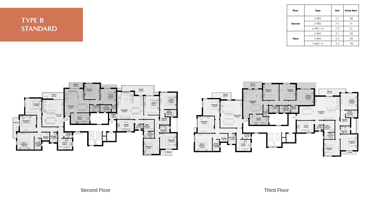 Floor plan for apartment at O West Orascom