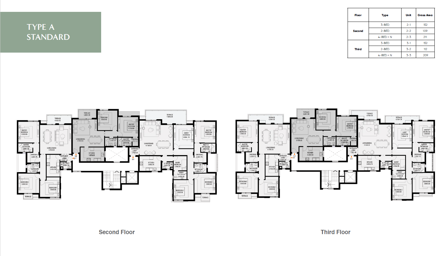 Floor plan for apartment at O West Orascom