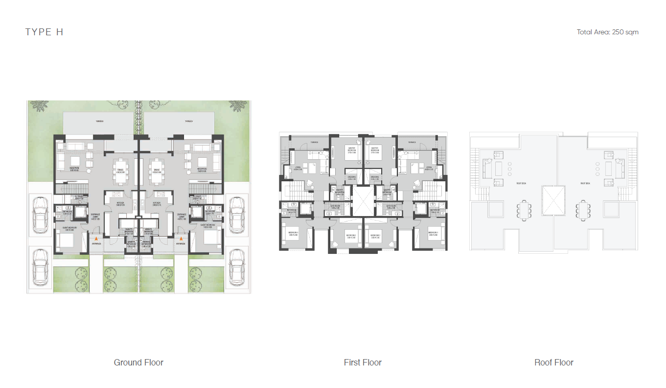 Floor plan for  at O West Orascom
