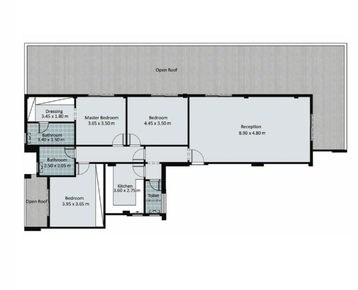 Floor plan for apartment at Fifth Square Al Marasem