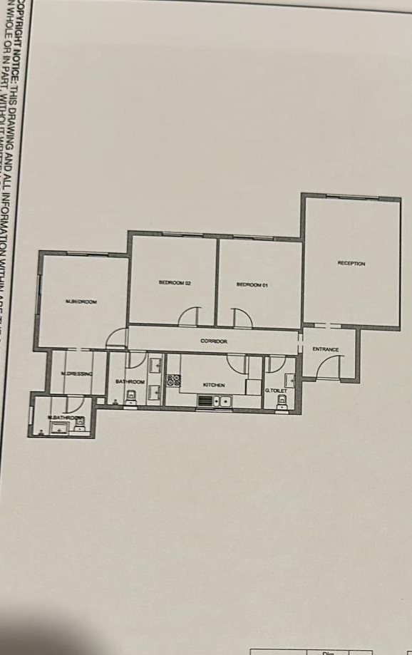 Floor plan for apartment at Mountain View ICity New Cairo