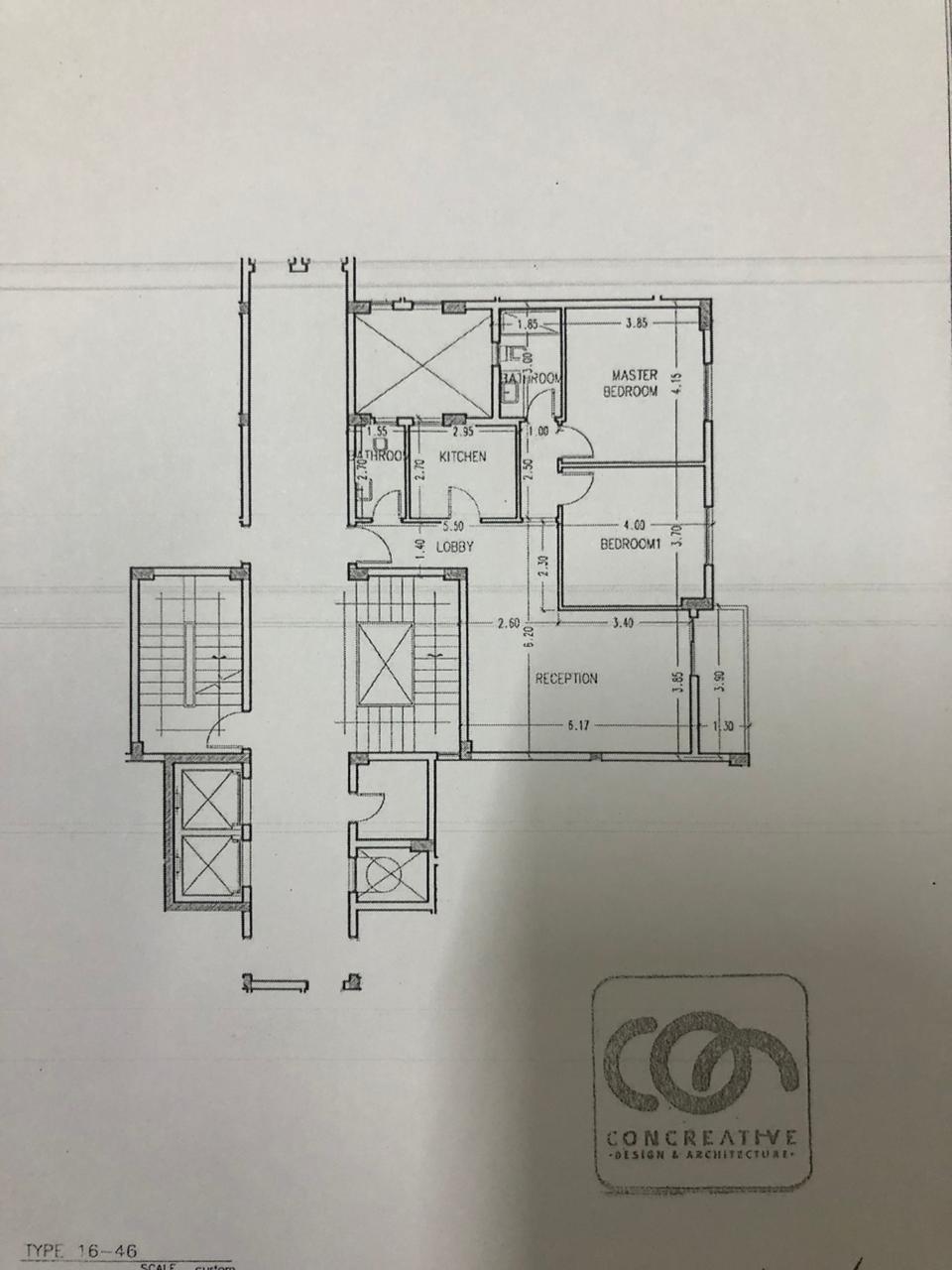 Floor plan for apartment at Sun Capital