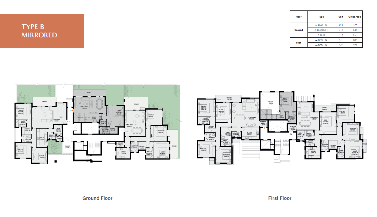 Floor plan for apartment at O West Orascom