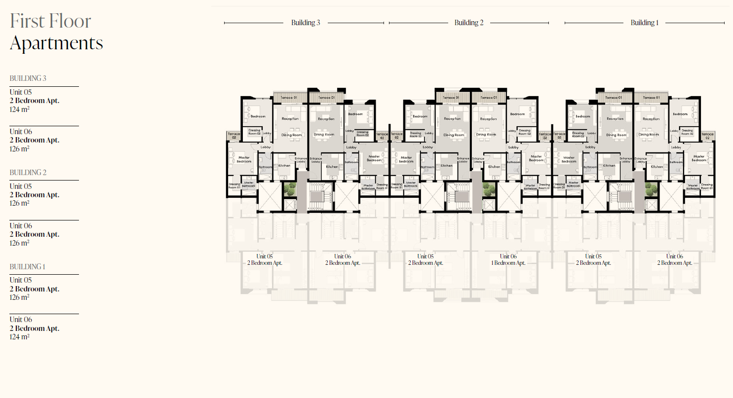 Floor plan for apartment at The Brooks