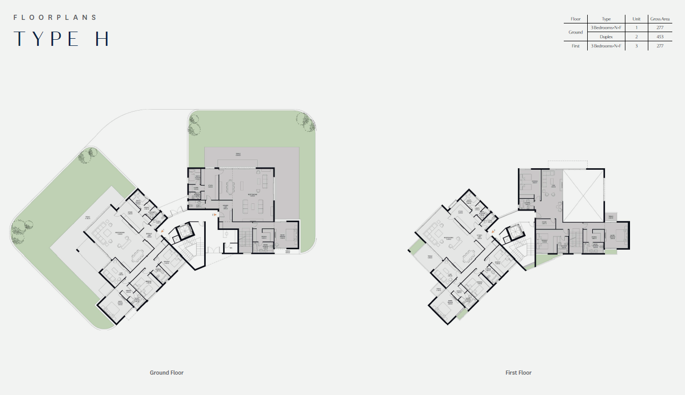 Floor plan for apartment at O West Orascom