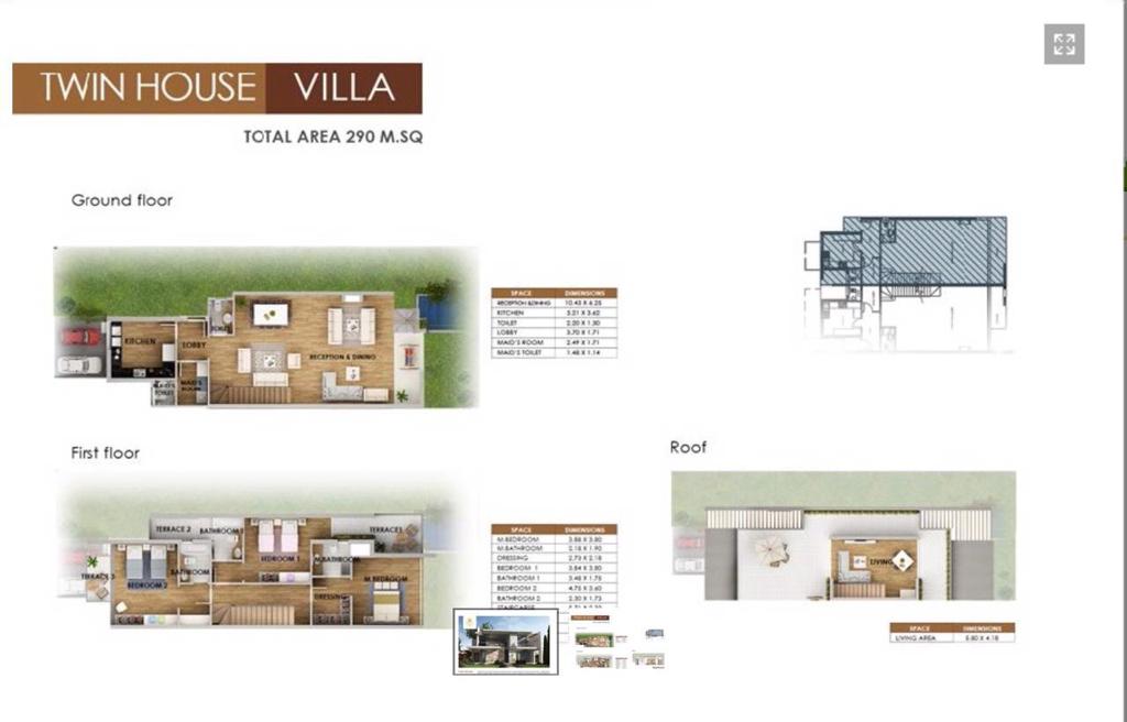 Floor plan for  at Mountain View ICity New Cairo