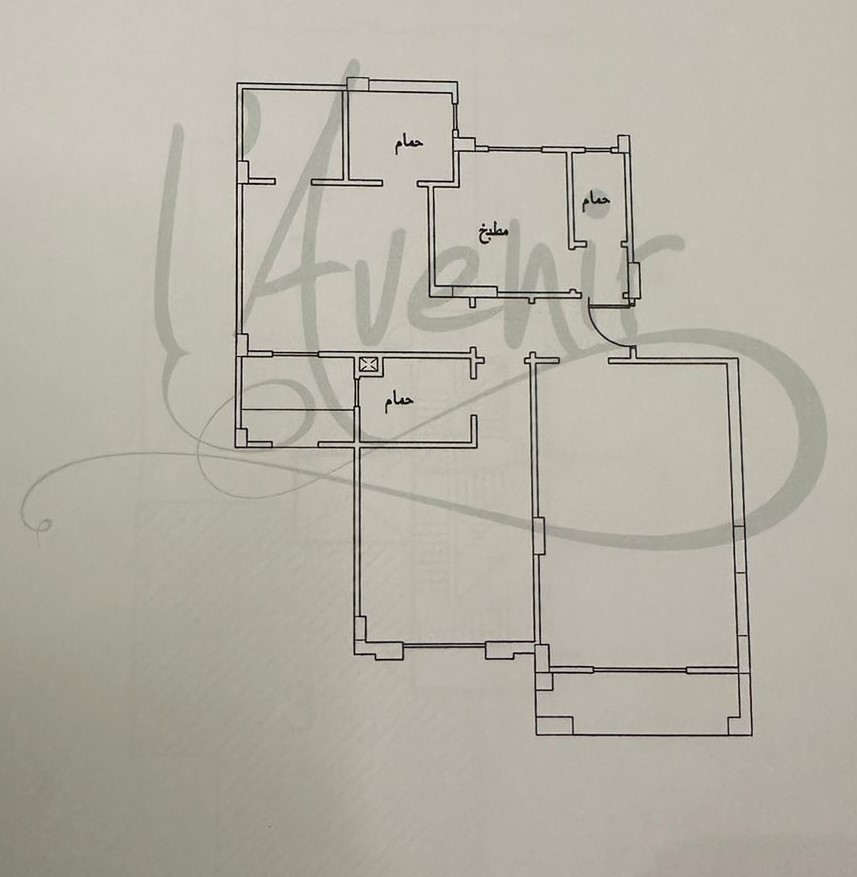 Floor plan for apartment at L’Avenir