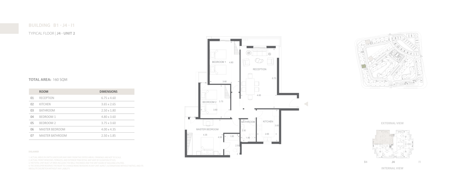 Floor plan for apartment at Venia